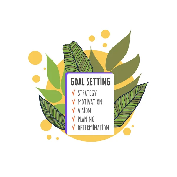 Smart Goal Setting Concept. Goal concept,all goals vector success business strategy concept icon