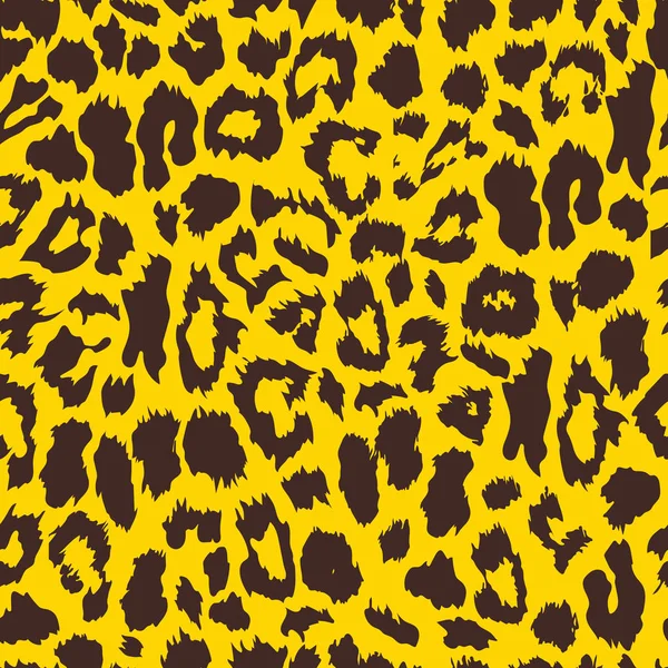 Sömlös Leopardmönster Vektor Mönster Konsistens Bakgrund Sömlös Leopardmönster Animal Print — Stock vektor