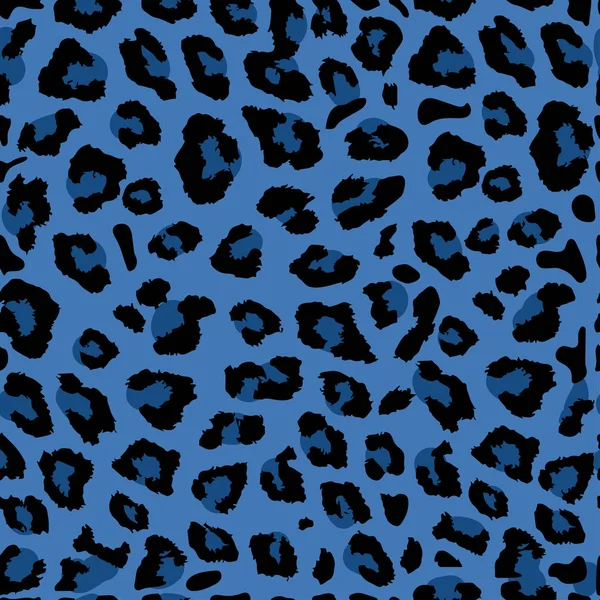 Sömlös Leopardmönster Vektor Mönster Konsistens Bakgrund Sömlös Leopardmönster Animal Print — Stock vektor