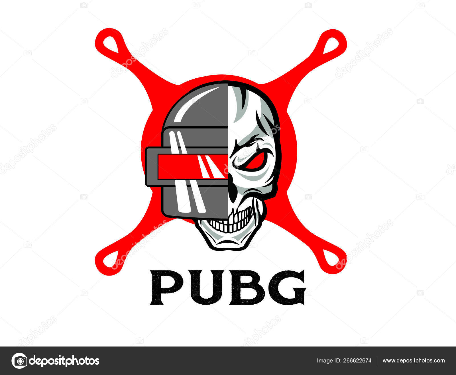 Pubg Playerunknowns Battlegrounds Game Vector Helmet From Playerunknowns Battleground Cartoon Illustration Stock Vector Image By C Mila1717