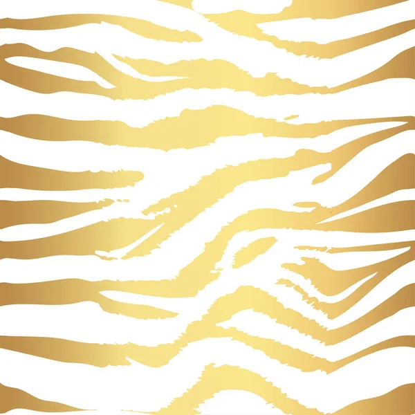 Padrão de fundo textura tigre e zebra stripe ouro selva safari. Tigre e zebra sem costura padrão . — Vetor de Stock