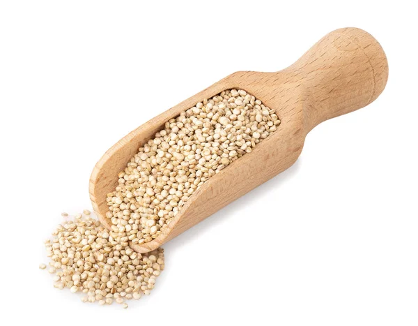 Quinoa frön i scoop — Stockfoto