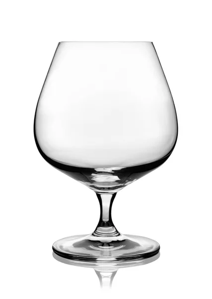 Empty brandy glass — Stock Photo, Image