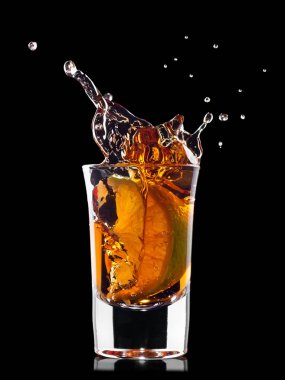 tekila sıçrama ile