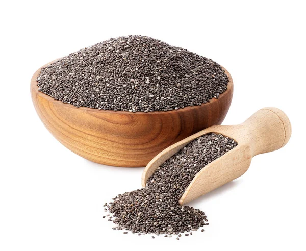 Chia seeds in bowl — Stock Photo, Image