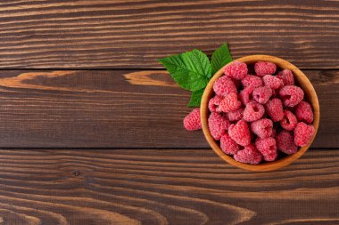 kase ahududu üst görünümü