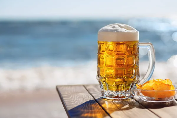 Tazza di birra — Foto Stock