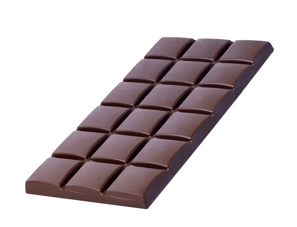 Zwarte chocoladereep — Stockfoto