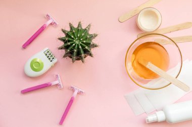 Güzellik salonu için şekerleme, şeker tüy dökücü pankart, tüy dökücü