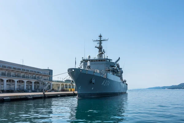 Trieste Itália Agosto 2017 Prometheus 374 General Support Ship Etna — Fotografia de Stock