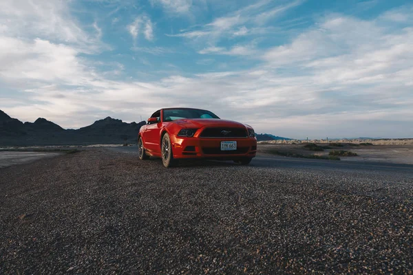 Bonneville Utah Usa June 2015 Photo Ford Mustang Convertible 2012 — стоковое фото