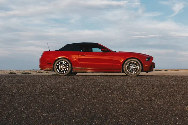 Bonneville Utah Usa Czerwca 2015 Zdjęcie Wersji Ford Mustang Cabrio — Zdjęcie stockowe