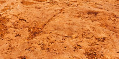 Kırmızı taş doku desen arka plan.