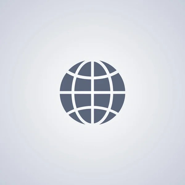 Mundo, global, vector mejor icono plano — Archivo Imágenes Vectoriales