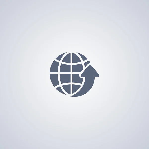 글로벌 네트워크 아이콘 — 스톡 벡터