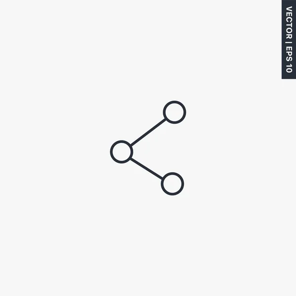 Señal Conexión Conexión Estilo Lineal Para Concepto Móvil Diseño Web — Archivo Imágenes Vectoriales