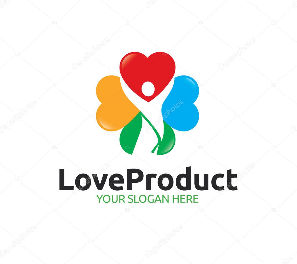 Love Product Logo Template