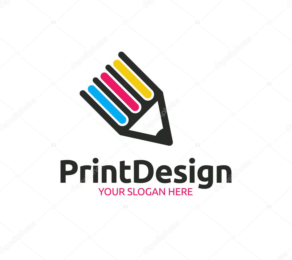 Print Design Logo Template