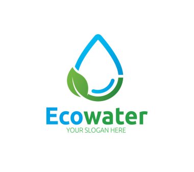 Eko su Logo şablonu