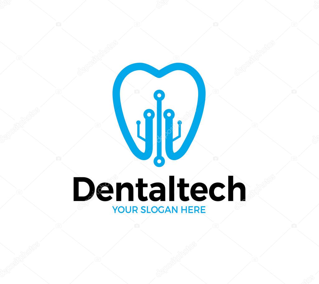 Dental Tech Logo Template