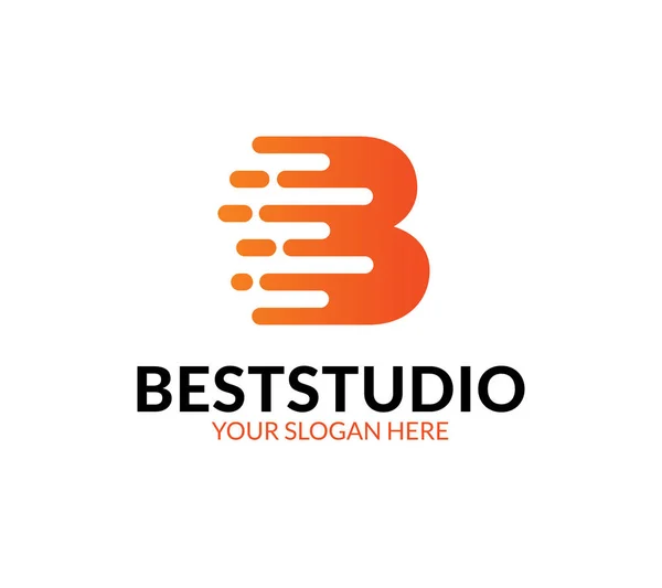 Mejor Studio Logo Plantilla — Vector de stock