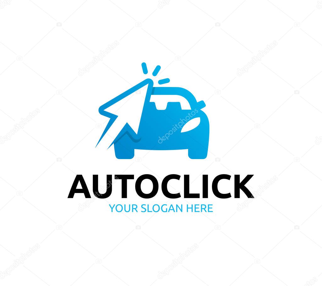 Auto Click Logo Template