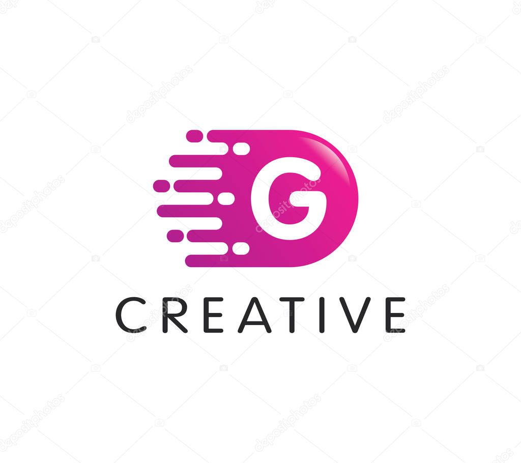 G Letter Bubble Logo