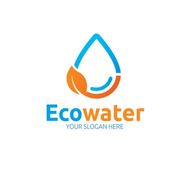 Eko su Logo şablonu