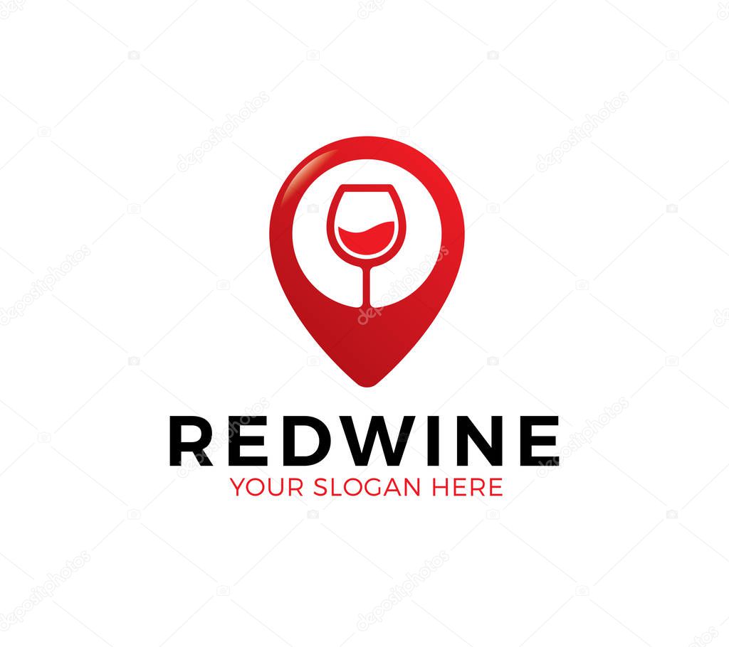 Red Wine Logo Template