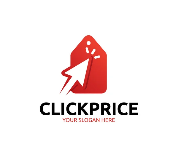 Clique Tag Logo Template —  Vetores de Stock