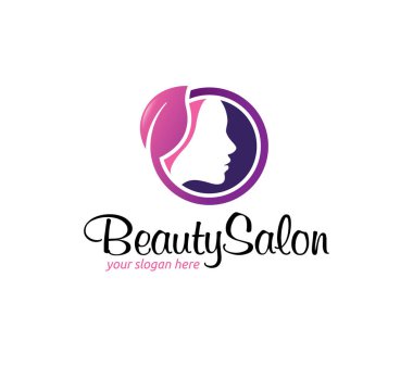 Güzellik Salonu Logo Şablonu