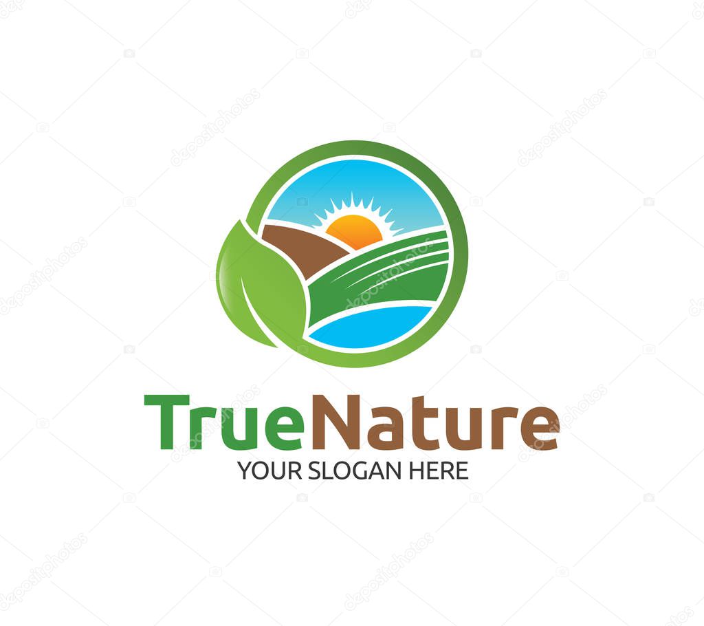 True Nature Logo Template