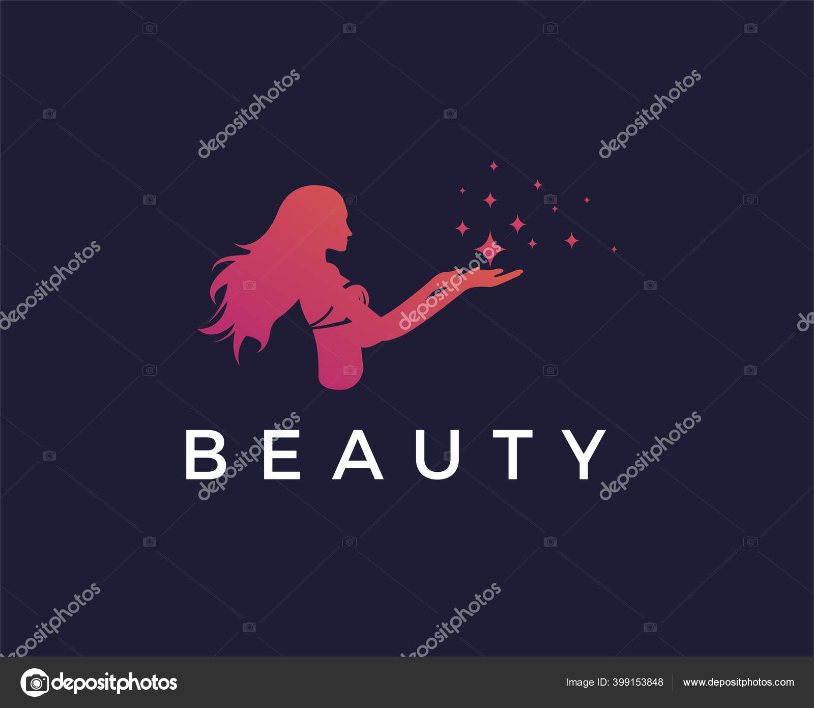 Fresh Beauty Logo Template Design Stock Vector by ©ft-studio 399153848