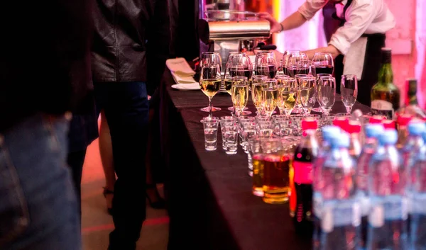 photo of Champagne, wine and drinks at a party