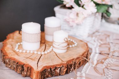 Düğün masa dekor fotoğraf