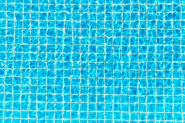 Yüzme havuzun dibinde fotoğraf. Yukarıdan görüntülemek