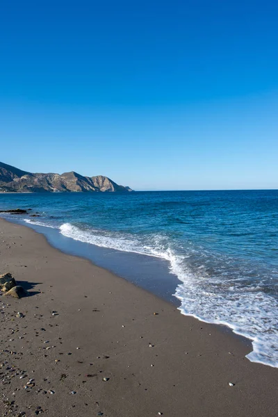 Mar Montaña Costa Carboneras Almería España — Foto de Stock