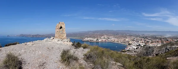Calabardina Denizin Altında Mavi Gökyüzü Murcia Spanya — Stok fotoğraf