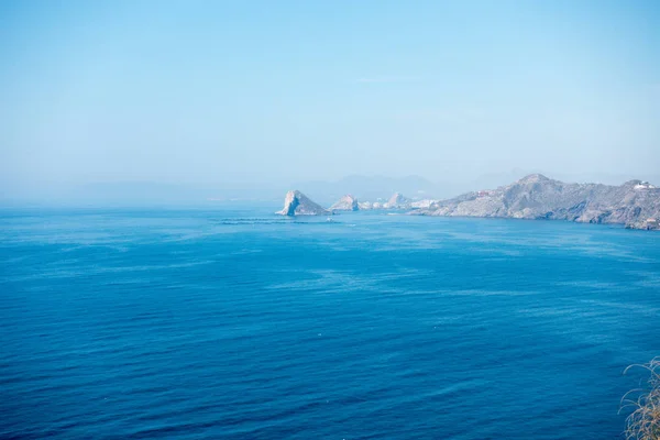 Zee Rocafort Onder Blauwe Hemel Murcia Spanje — Stockfoto