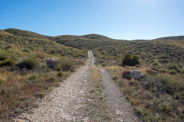 Randonnées Dans Les Montagnes Carboneras Almeria Espagne — Photo