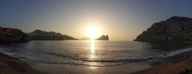 Sunrise Beach Aguilas, Murcia, İspanya