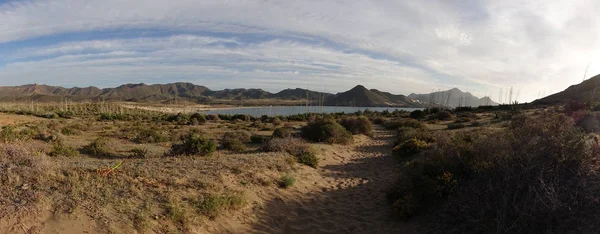 Soluppgång Stranden Genoveses Cabo Gata Spanien — Stockfoto