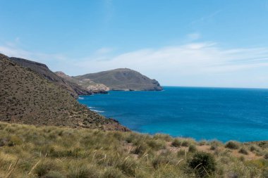 Dağ ve deniz Cabo de Gata, İspanya heykelleri