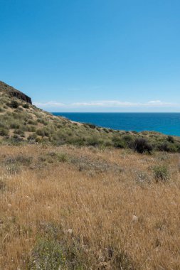 Dağ ve deniz Cabo de Gata, İspanya heykelleri