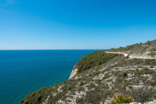 Sahil ve dağın içinde Peniscola, Castellon