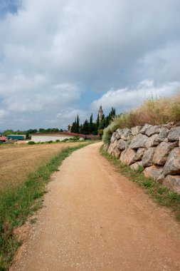 Camino de Santiago olarak: Navarra, Spain geçer
