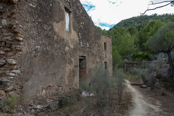 Avuç içi altında mavi gökyüzü, İspanya çöl