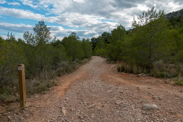 Avuç içi altında mavi gökyüzü, İspanya çöl