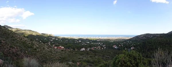 Středozemní Moře Pouště Palem Benicassim Španělsko — Stock fotografie