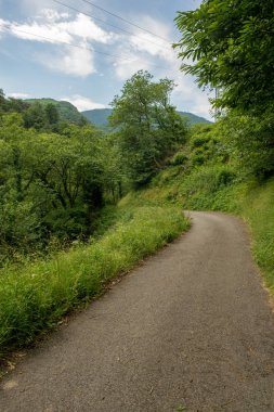 Bir şekilde Santiago pirneos tarafından valcarlos, İspanya
